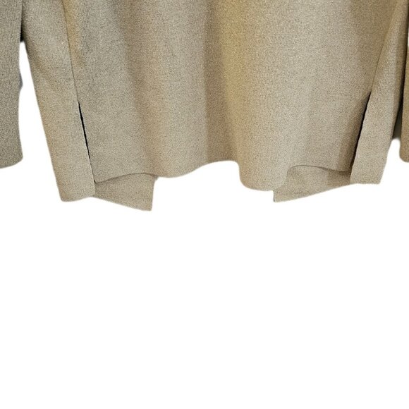 NWT M.M. Lafluer The Woolf Jardigan Knit 3.0 Ivory Champagne Metallic XL - Picture 10 of 15